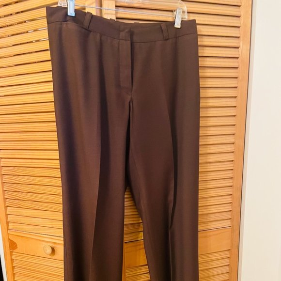 Chocolate Brown Custom Tailored Women's Suit Size 6 - Picture 6 of 6